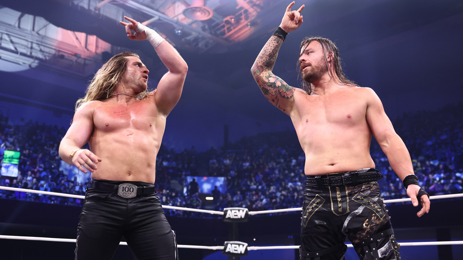 The Dogs Beat The Bang Bang Gang At AEW Redemption With Outside Help