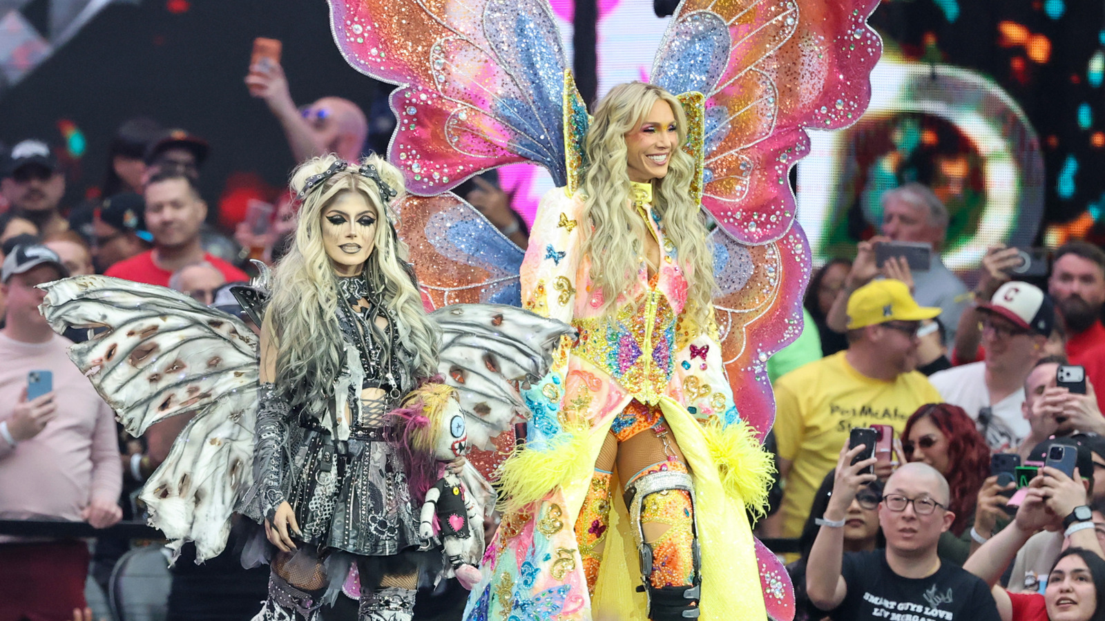 Charlotte Flair & Alexa Bliss Look Back On Bray Wyatt Tribute Gear At WWE WrestleMania