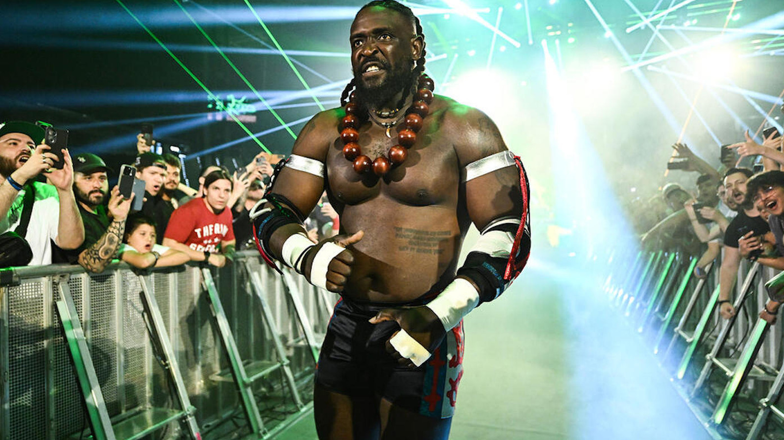 Oba Femi Takes Shots At WWE Champ CM Punk Following SummerSlam Win Over Brock Lesnar