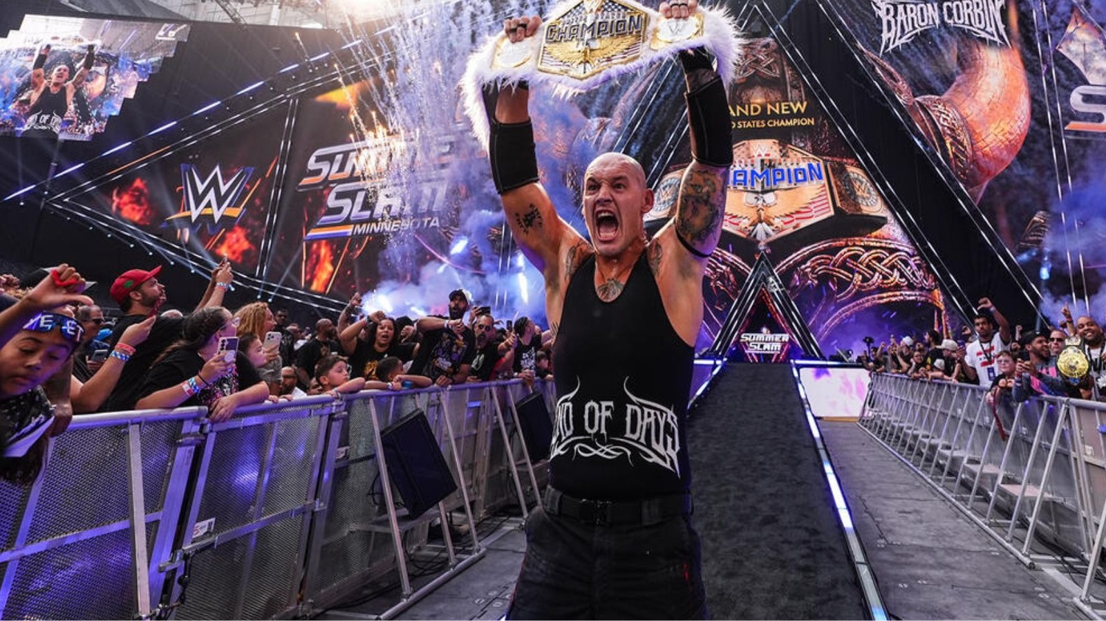 New Men’s US Champ Baron Corbin Comments On WWE Return Following SummerSlam Victory