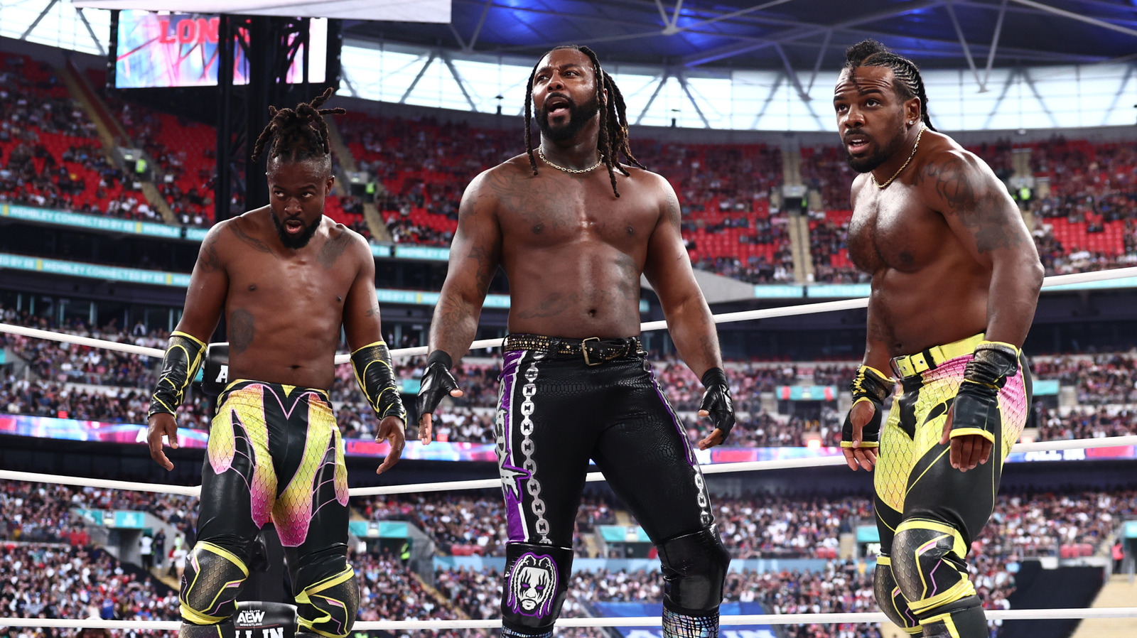 New Level Win AEW Dynamite Debut Defending Trios Title With Swerve Strickland