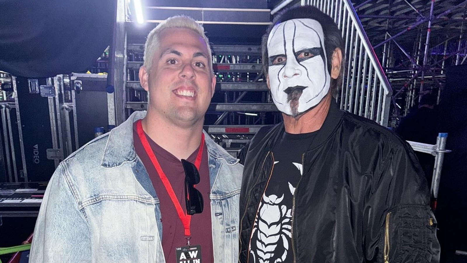 Garrett Borden (Son Of Sting) Wrestles First AEW Match