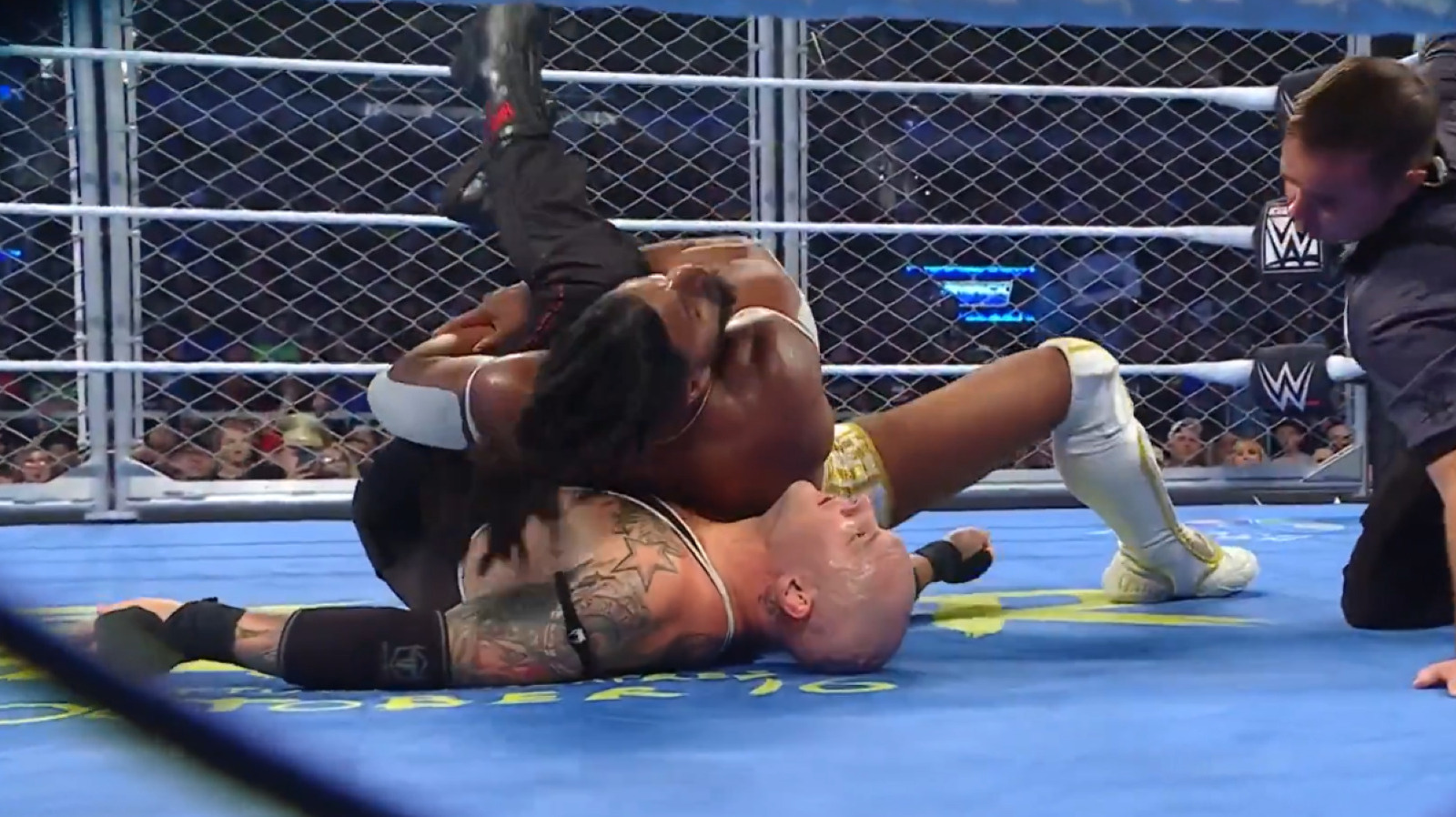 Trick Williams Beats Baron Corbin In WWE SmackDown Steel Cage Match, Retains US Title
