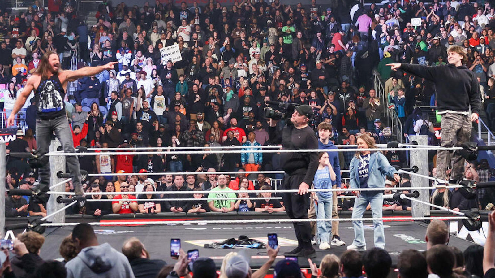 WWE’s AJ Styles Makes In-Ring Appearance Alongside Son Avery Styles At Indie Show