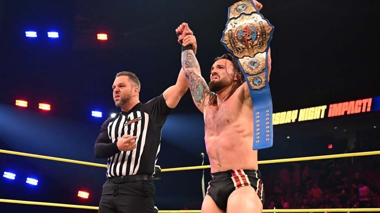 Jason Hotch Wins TNA International Championship In Wild 4-Way