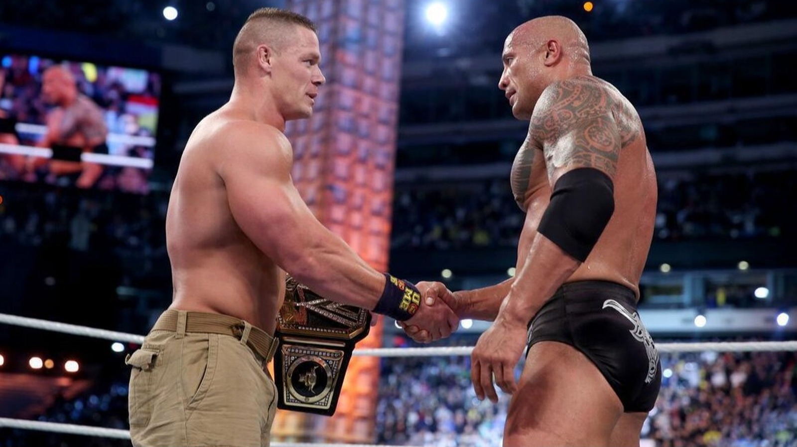 WWE’s John Cena Explains Why He Won’t Pitch The Rock On Hollywood Team-Up