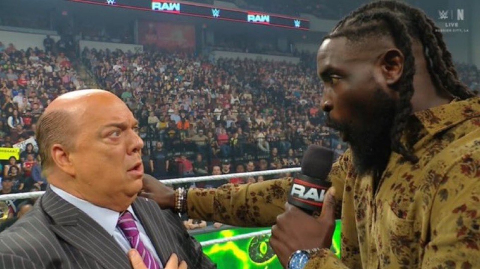 Oba Femi Seemingly Turns Down Opportunity To Work With Paul Heyman On WWE Raw