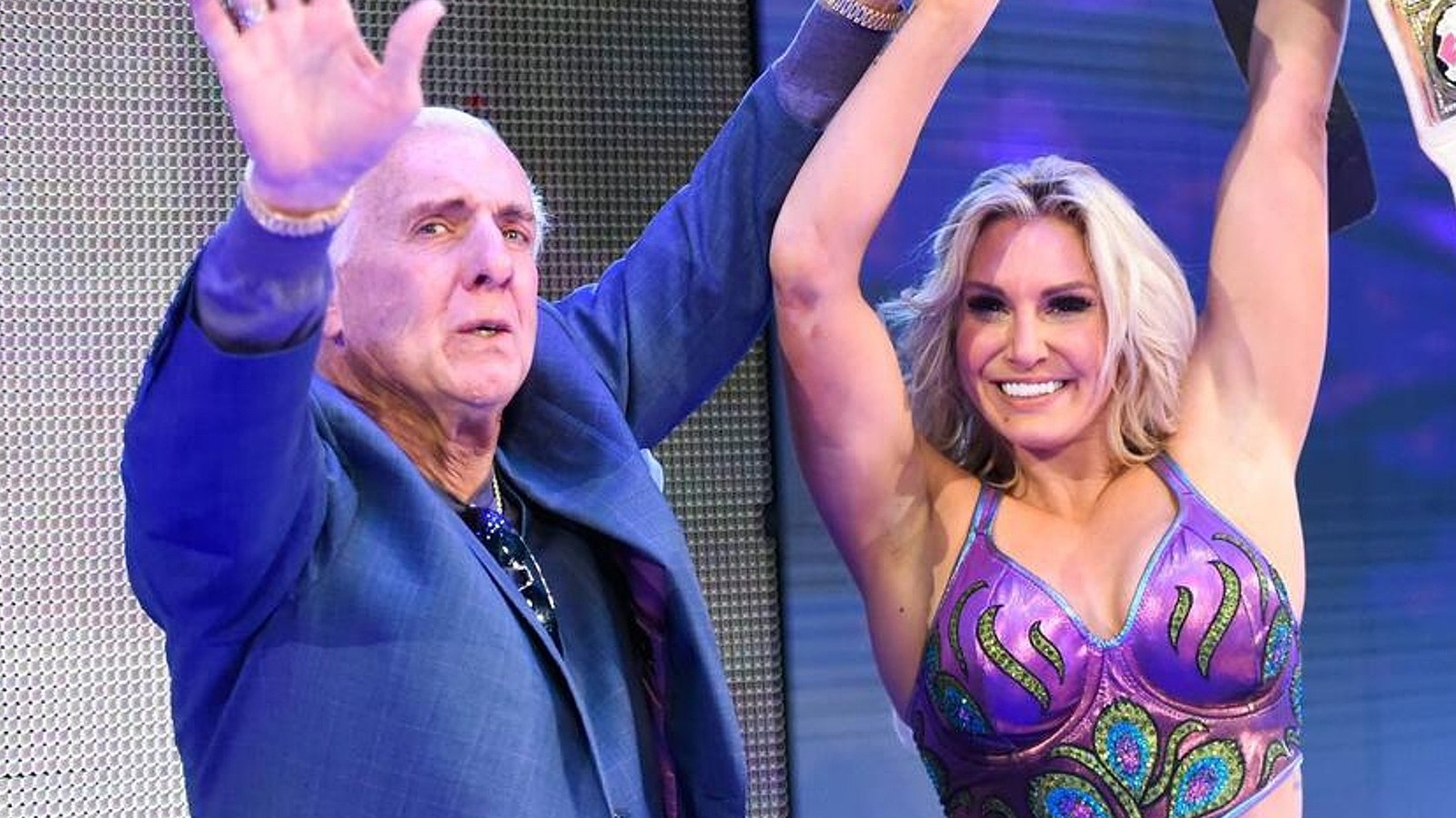 WWE’s Charlotte Flair Reveals Advice That’s Helped Her Accept Her Dad’s Social Media